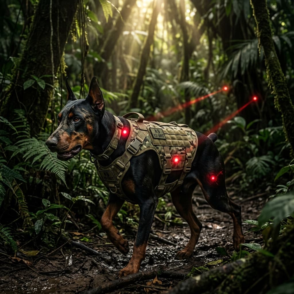 Alien Hunter Ops pet portrait preview