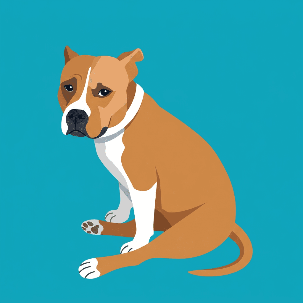 Modern Pop pet portrait preview