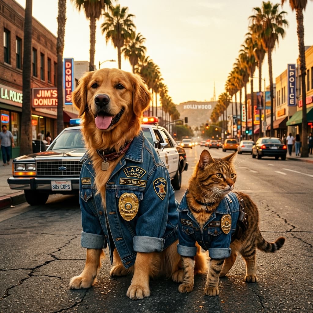 Loose Cannon Partner pet portrait preview