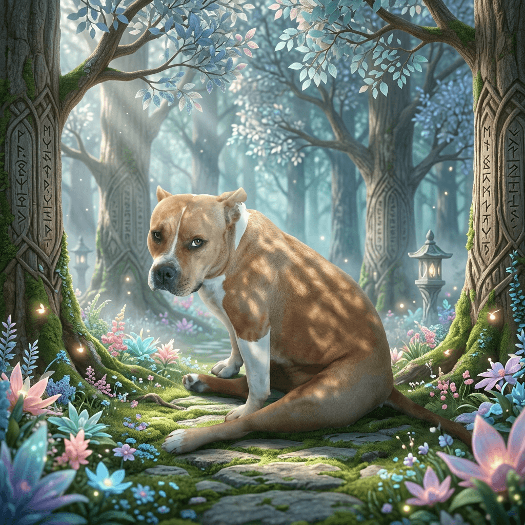 Elven Archer pet portrait preview