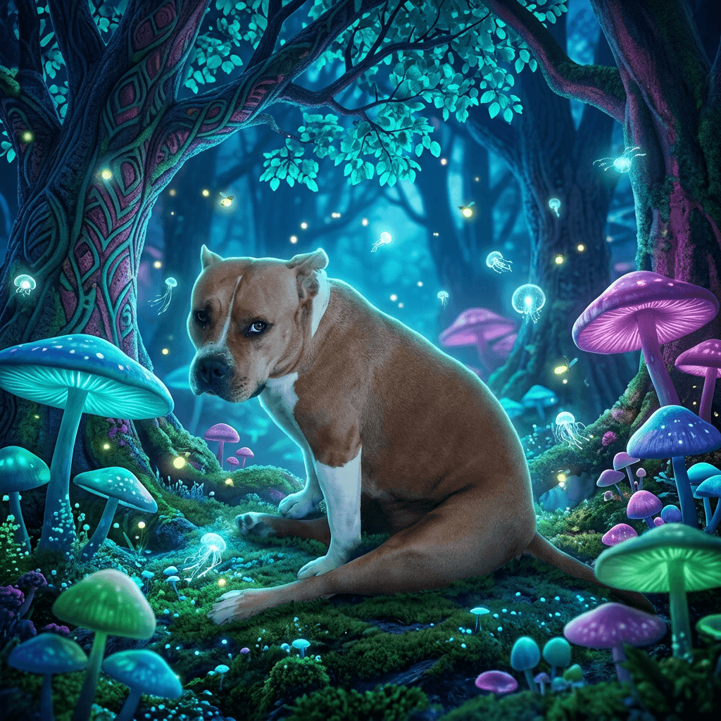 Epic Fantasy pet portrait preview