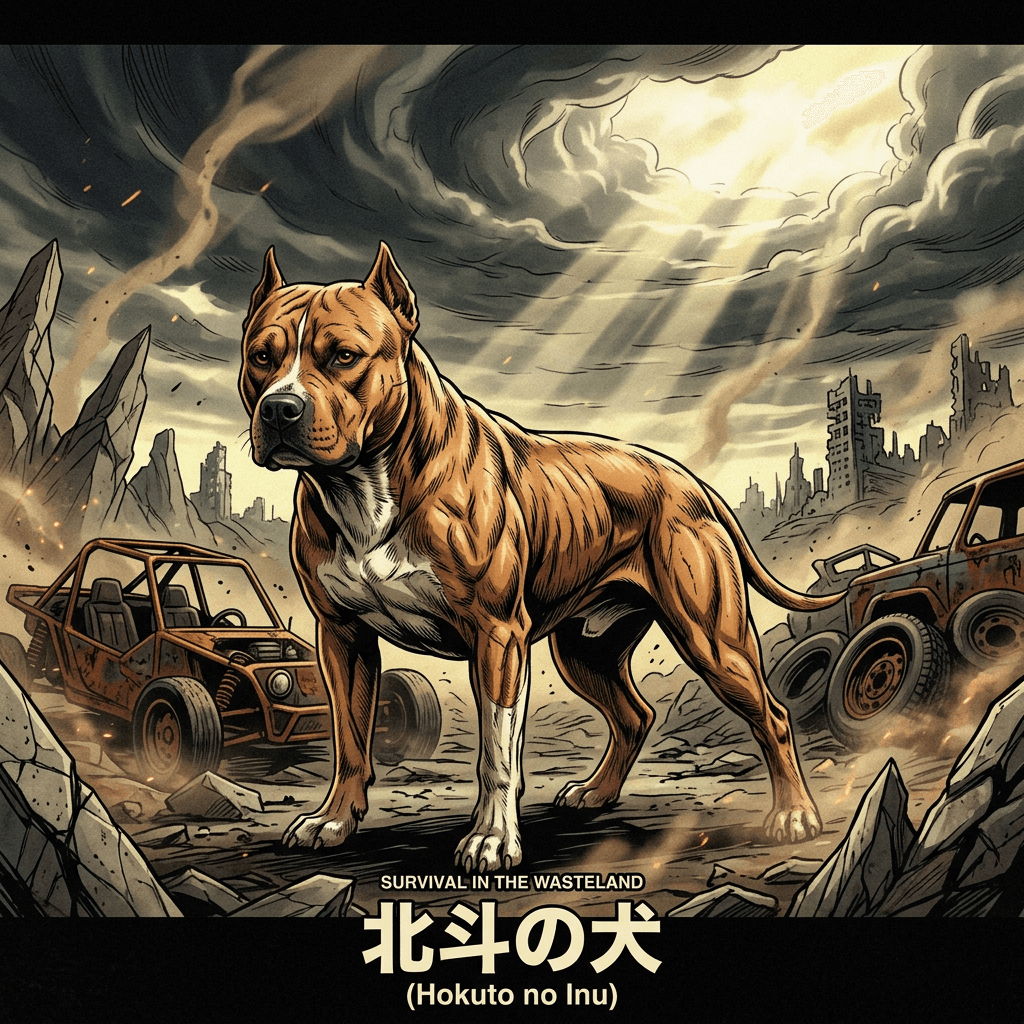 Ironfist Wastelander pet portrait preview