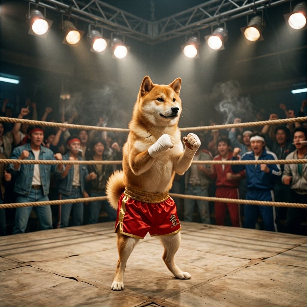Kumite Champion pet portrait preview