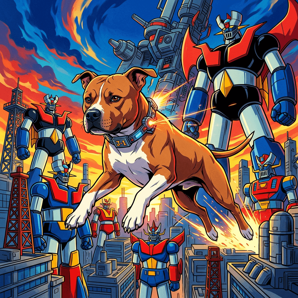 Mecha Pilot Legend pet portrait preview