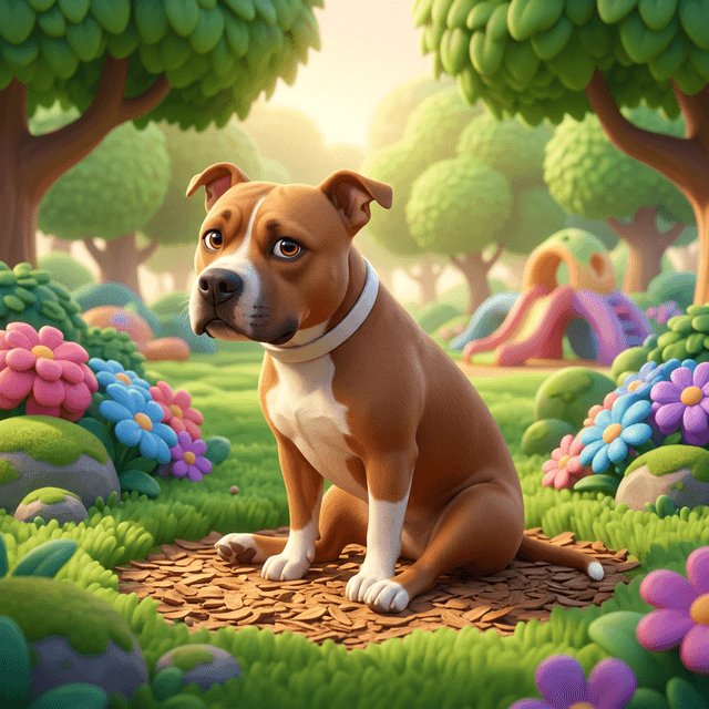 Pixar-style pet cartoon