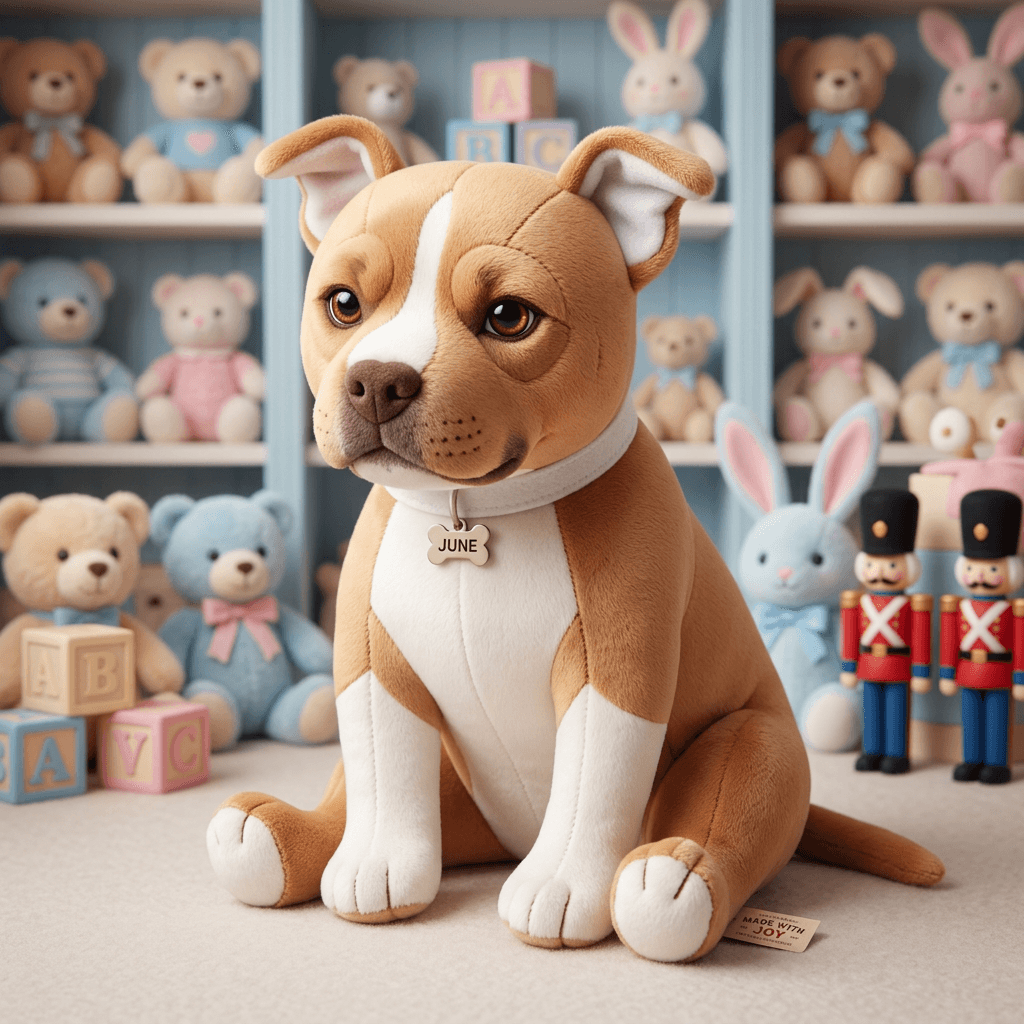 Plushie pet portrait preview