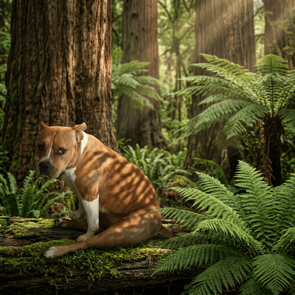 Prehistoric Era pet portrait preview