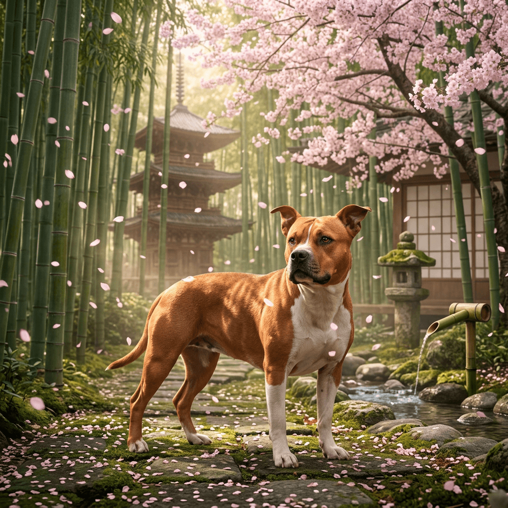 Samurai pet portrait preview